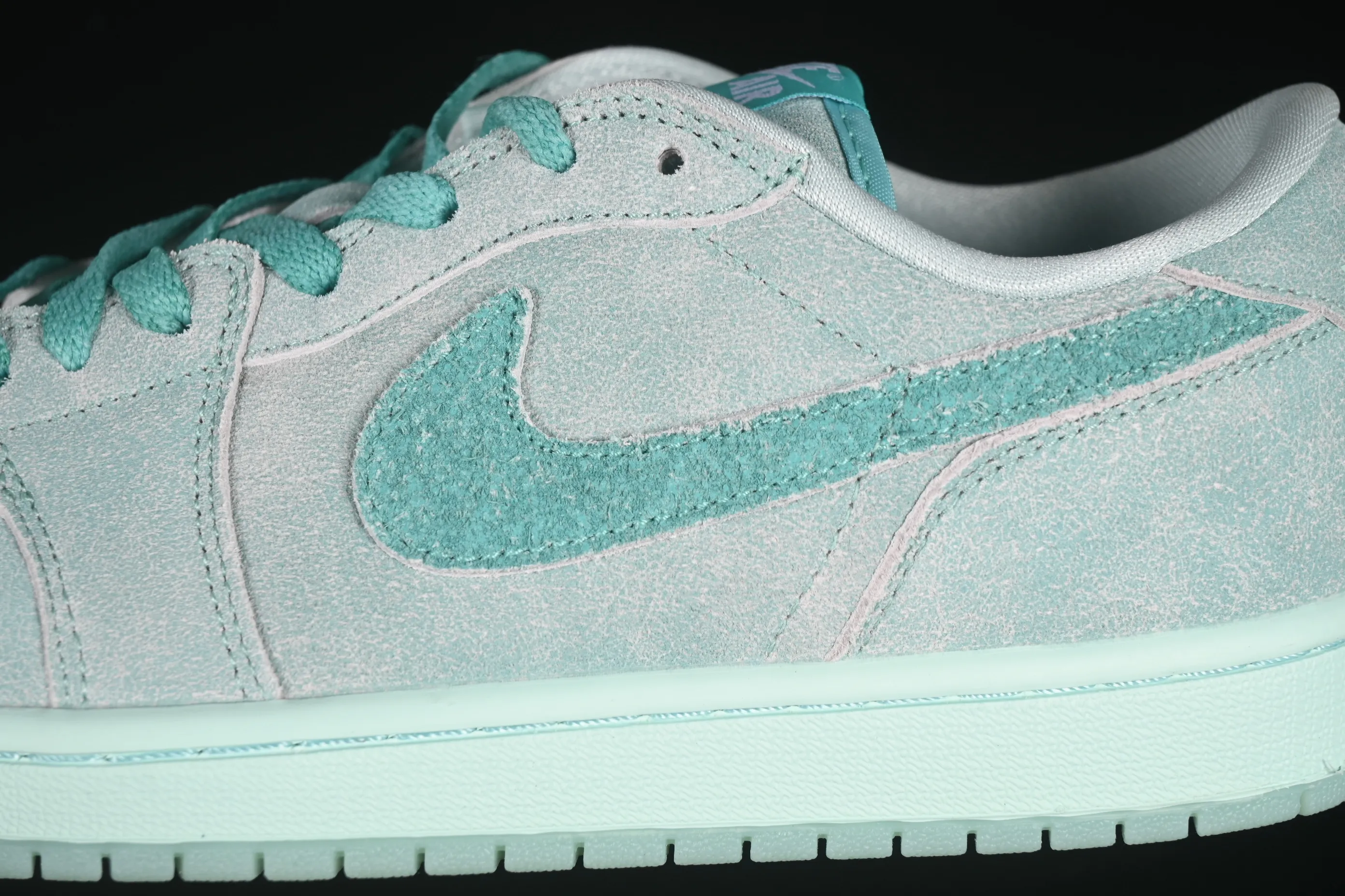 All categories Air Jordan Jordan series basketball shoes Air Jordan 1 Low Air Jordan 1 Low "Washed Teal" AJ1 Joe 1 ice mint low-top cultural casual sneakers HQ8111-300